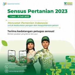 BPS Mulai Laksanakan Sensus Pertanian 2023