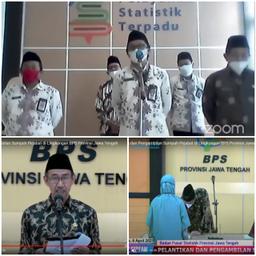 Pelantikan PNS dengan Jabatan Fungsional Tertentu di lingkungan BPS Provinsi Jawa Tengah