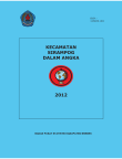 Kecamatan Sirampog Dalam Angka 2012