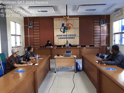 Pelatihan Survei Khusus Tahunan (SKT) BPS Kabupaten Brebes 2022