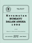 Kecamatan Bumiayu Dalam Angka 1992