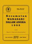 Kecamatan Wanasari Dalam Angka 1993