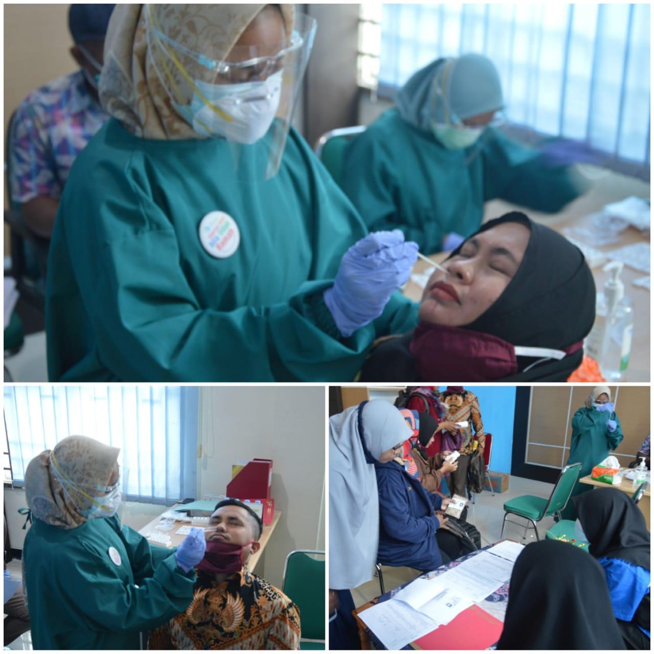 Screening Petugas Susenas Dengan Rapid Test Antigen