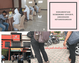 Screening COVID19 PS SP2020 di Hotel Anggraeni Ketanggungan