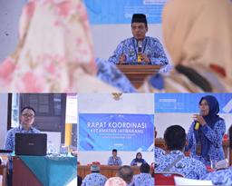 KUNJUNGI RAKORCAM PERDANA KECAMATAN JATIBARANG