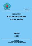 Kecamatan Ketanggungan Dalam Angka 2001