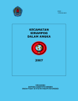 Kecamatan Sirampog Dalam Angka 2007