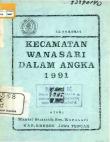 Kecamatan Wanasari Dalam Angka 1991