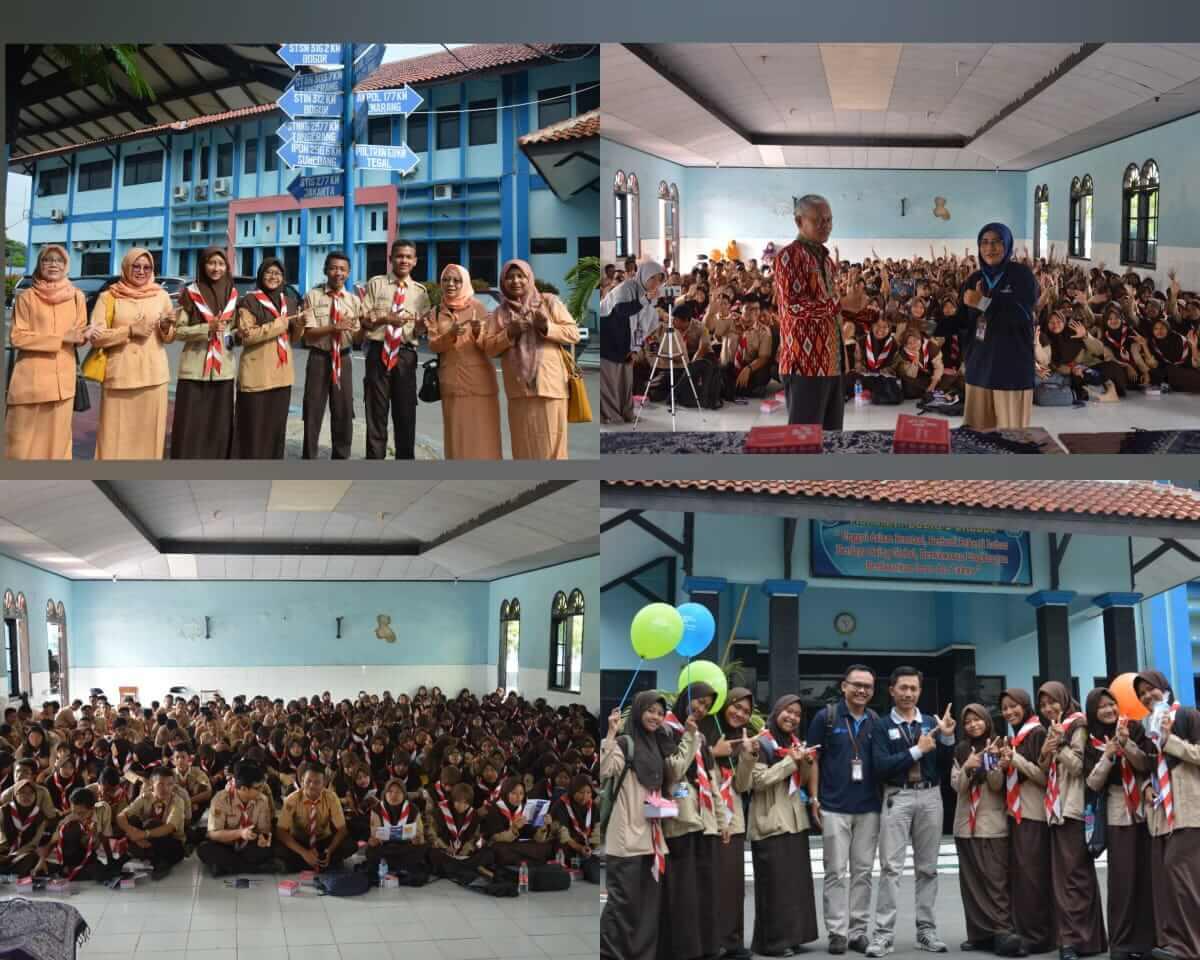 BPS GOES TO SCHOOL SMAN 2 BREBES