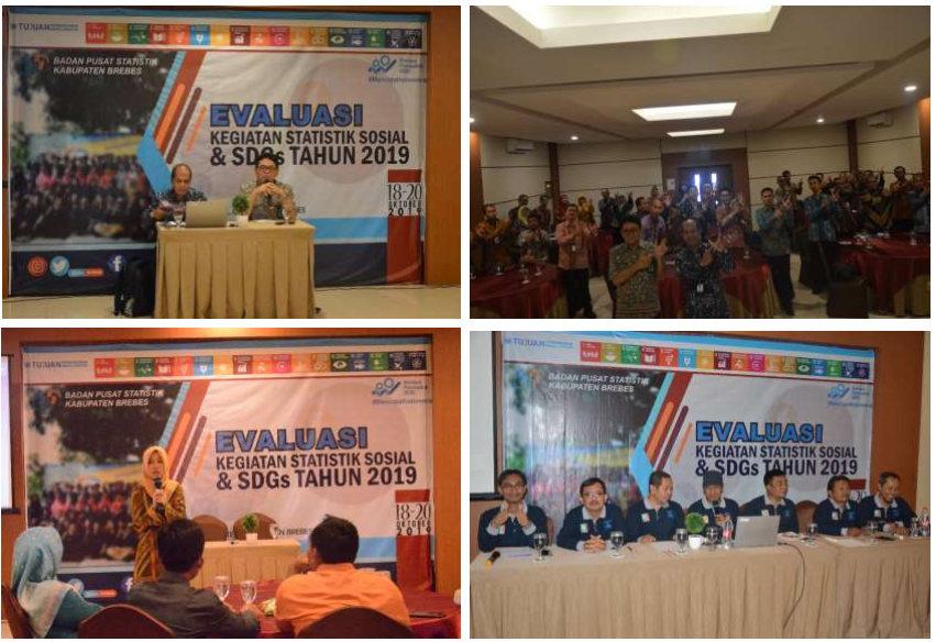 Evaluasi Kegiatan Statistik Sosial dan SDG’s Tahun 2019