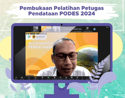 Pelatihan Petugas Pendataan Potensi Desa (PODES) 2024