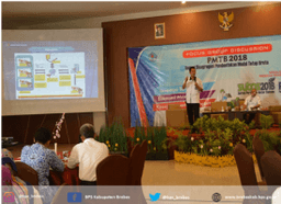 BPS Kabupaten Brebes Gelar Sosialisasi Pendataan Prioritas Program Tingkat Nasional 2018