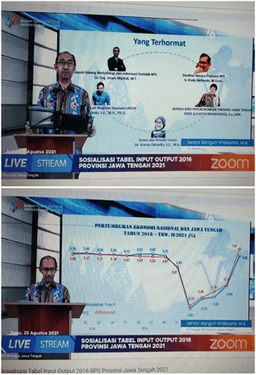 SOSIALISASI TABEL INPUT OUTPUT 2016 PROVINSI JAWA TENGAH TAHUN 2021