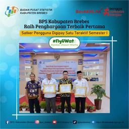 BPS Kabupaten Brebes Raih Penghargaan