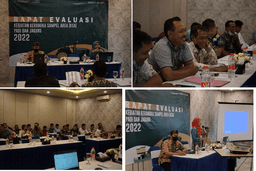 RAPAT EVALUASI KEGIATAN KERANGKA SAMPEL AREA (KSA) PADI DAN JAGUNG 2022